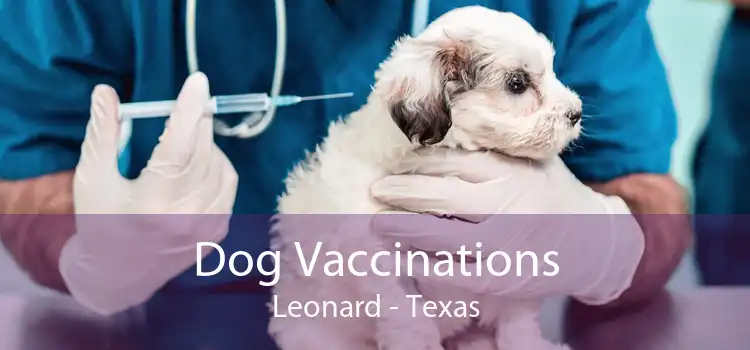 Dog Vaccinations Leonard - Texas