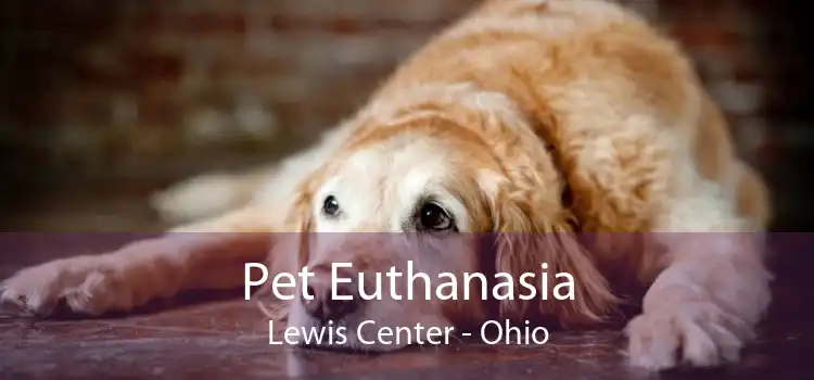 Pet Euthanasia Lewis Center - Ohio