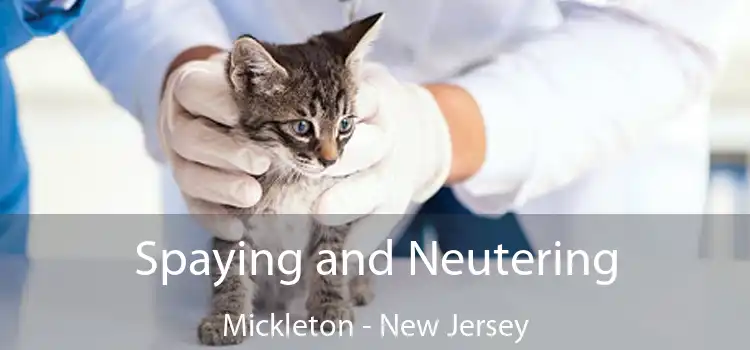 Spaying and Neutering Mickleton - New Jersey