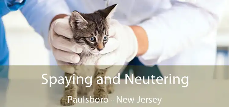 Spaying and Neutering Paulsboro - New Jersey